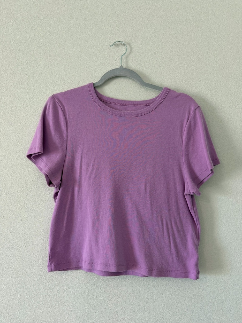 Classic Lavender Crewneck Tee - Women